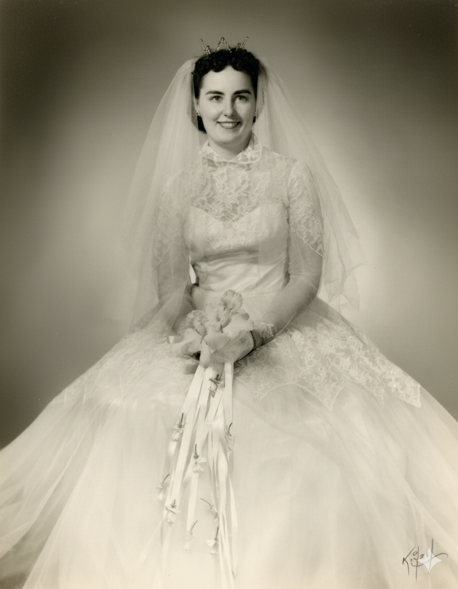 Mom-Dad Wedding 1953 (21)